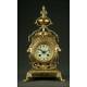 Magnificent French Mantel Clock from 1900. Perfectly Preserved and Functioning