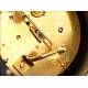Beautiful antique mantel clock in marble and bronze. France, Circa 1870