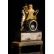Gilded Bronze Clock, S. XIX
