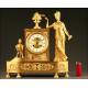 Mantel Clock, Gilt Bronze, France, Circa 1875.