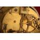 Impresionante Reloj de Sobremesa Neogótico con Dos Candelabros. Francia, Ca. 1.870. Funcionando