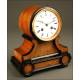 Small Japy Fils Drum Clock. 1920's-30's. Working.