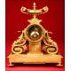 Magnificent French Bronze Mantel Clock. S.XIX