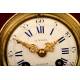 Magnífico Reloj de Sobremesa Francés en Bronce. S.XIX