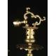 Clock with Candlesticks, S. XIX