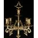 Clock with Candlesticks, S. XIX