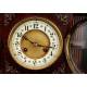 Clásico Reloj de Sobremesa Junghans de 1910-20. En Perfecto Funcionamiento