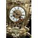 French Bronze Clock, S. XIX