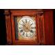 Reloj de Sobremesa Junghans Fabricado en Alemania en 1900. Muy Bien Conservado y Funcionando
