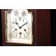 Elegante Reloj de Sobremesa Junghans con Sonería Westminster. Alemania, 1900