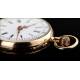 Beautiful 14K Gold Ladies Pocket Watch. Switzerland, Circa 1890. In Original Case