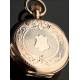 Beautiful 14K Gold Ladies Pocket Watch. Switzerland, Circa 1890. In Original Case