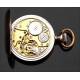 Reloj de Bolsillo de Plata Marca Zenith, Fabricado en Suiza en 1910. Firmado y en Funcionamiento