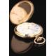 Elegante Reloj de Bolsillo Suizo en Oro Macizo de 14K. Fabricado en 1870. Perfecto Funcionamiento