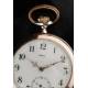 Reloj de Lujo Omega Fabricado en Plata Maciza en 1901. Muy Bien Conservado y Funcionando