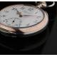 Reloj de Bolsillo Longines Fabricado en Plata Maciza en 1901. En Perfecto Funcionamiento