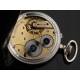 Longines Pocket Watch made of solid silver in 1901. In Perfect Function