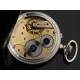 Reloj de Bolsillo Longines Fabricado en Plata Maciza en 1901. En Perfecto Funcionamiento