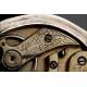 Precioso Reloj de Bolsillo Alemán de Plata Maciza, Circa 1900. En Muy Buen Estado y Funcionando