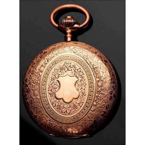 Gold Pocket Watch, Ca. 1860s