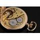 Gold Plated Pocket Watch. Mid 20th Century. Very Well Preserved