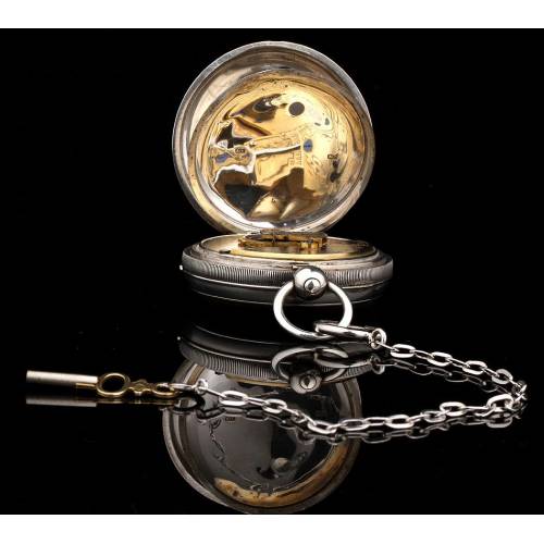 Reflex pocket top watch