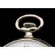 Reloj de Bolsillo Marca Omega, Fabricado en Suiza en los Años 30. Funcionando como Nuevo