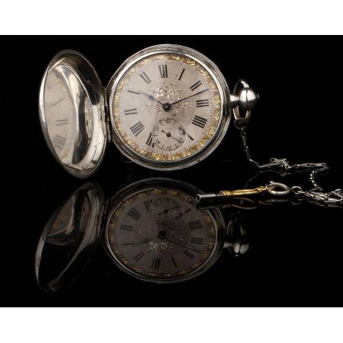 Pocket Clock, Ca. 1870