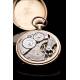 Reloj de Bolsillo Elgin - Waltham Chapado en Oro con Tapa Trasera a Rosca. Circa 1899. Funcionando