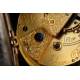 Precioso Reloj de Bolsillo Inglés de Plata y Oro, Fabricado en 1857. Muy Bien Conservado y Funcionando
