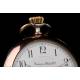 Elegant Tavannes Solid Silver Pocket Watch. 1920. Contrasting and Functioning