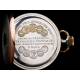 Elegant Tavannes Solid Silver Pocket Watch. 1920. Contrasting and Functioning