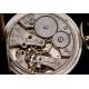 Elegant Tavannes Solid Silver Pocket Watch. 1920. Contrasting and Functioning