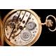 Antiguo Reloj de G. Wahl & Co en Oro 18 K del IV Centenario del Descubrimiento de América. Suiza, 1892