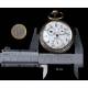 Antique Waltham Pocket Clock with Calendar. Switzerland, Circa 1880