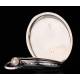 Original Silver Nielloed Pocket Watch Magnificently Preserved. Switzerland, Circa 1910