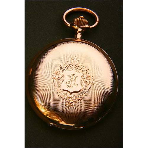 Cellini pocket watch in gold