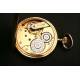 Reloj de bolsillo Longines en Oro macizo de 18 K