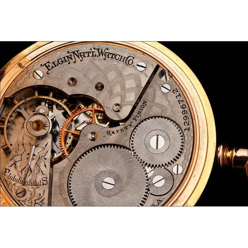 Elgin gold on sale plated watch