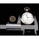 Magnífico Reloj de Bolsillo Omega en Plata Maciza. Suiza, 1926