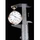 Magnífico Reloj de Bolsillo Omega en Plata Maciza. Suiza, 1926