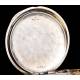 Antique Zenith Solid Silver Pocket Watch. Switzerland, 1905
