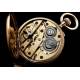 Antique Lady's Watch in 14 K. Solid Gold. Switzerland, Circa 1910
