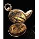 Antique Lady's Watch in 14 K. Solid Gold. Switzerland, Circa 1910