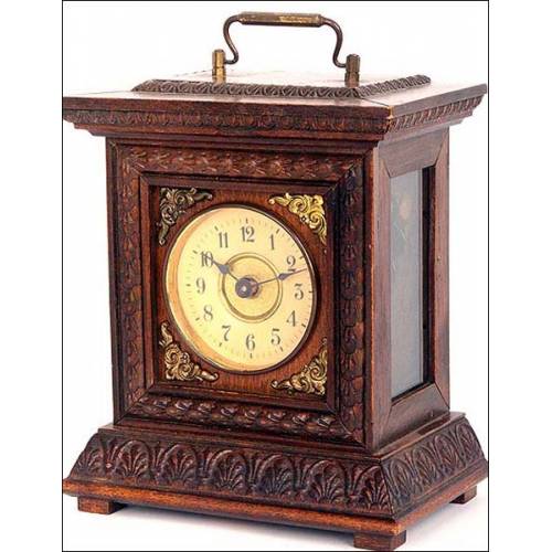 Precious Junghans alarm clock. 1900