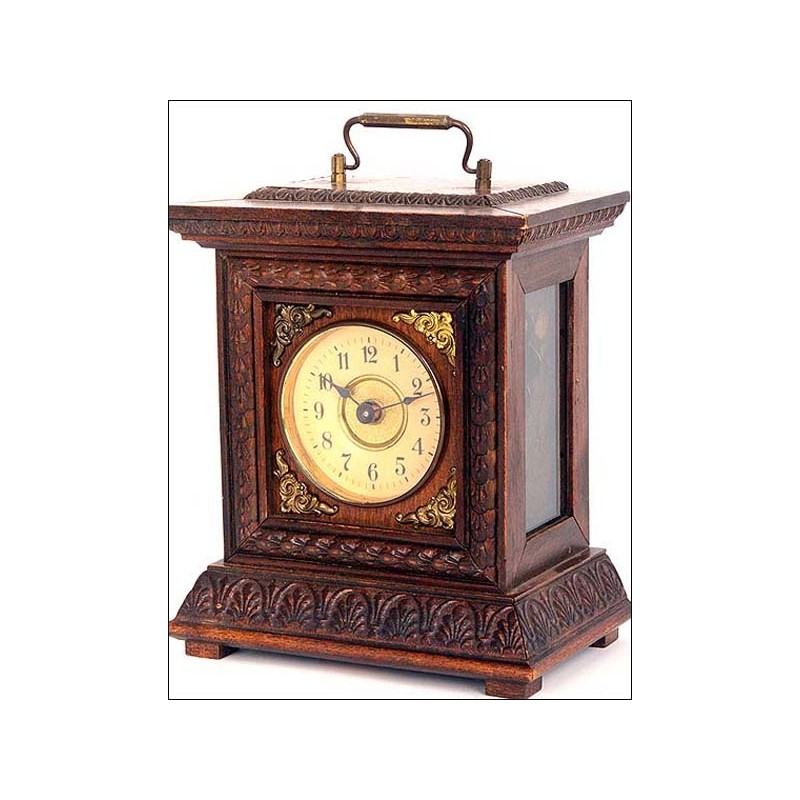 Precioso reloj despertador Junghans. 1900