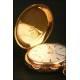 Beautiful pocket watch in solid gold. Three covers. 1888