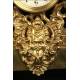 Fantastic French mantel clock. Bronze. 1880