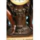 Important mantel clock with chime. 94 cms. 1855