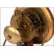 Important mantel clock with chime. 94 cms. 1855